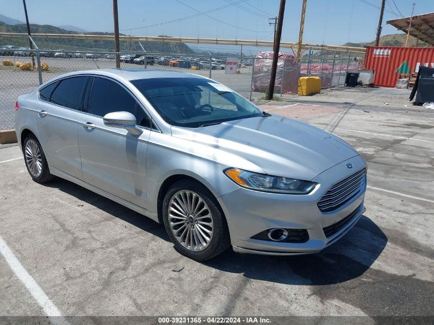 2016 Ford Fusion Titanium VIN: 3FA6P0K98GR243153 Lot: 39231365