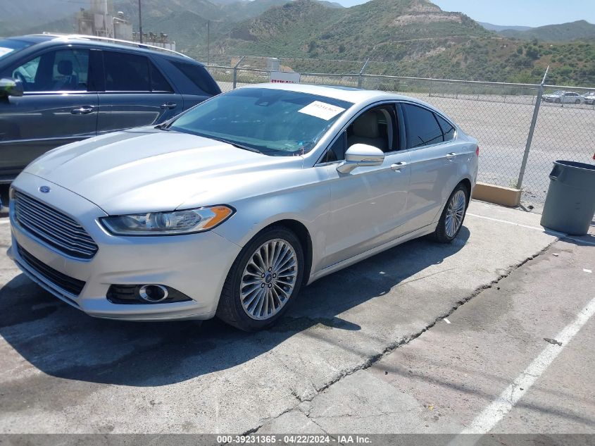 2016 Ford Fusion Titanium VIN: 3FA6P0K98GR243153 Lot: 39231365