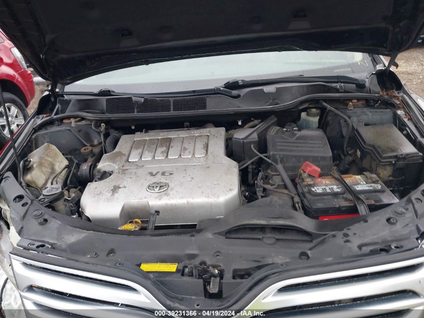 2011 Toyota Venza Base V6 VIN: 4T3BK3BB2BU059388 Lot: 39231366