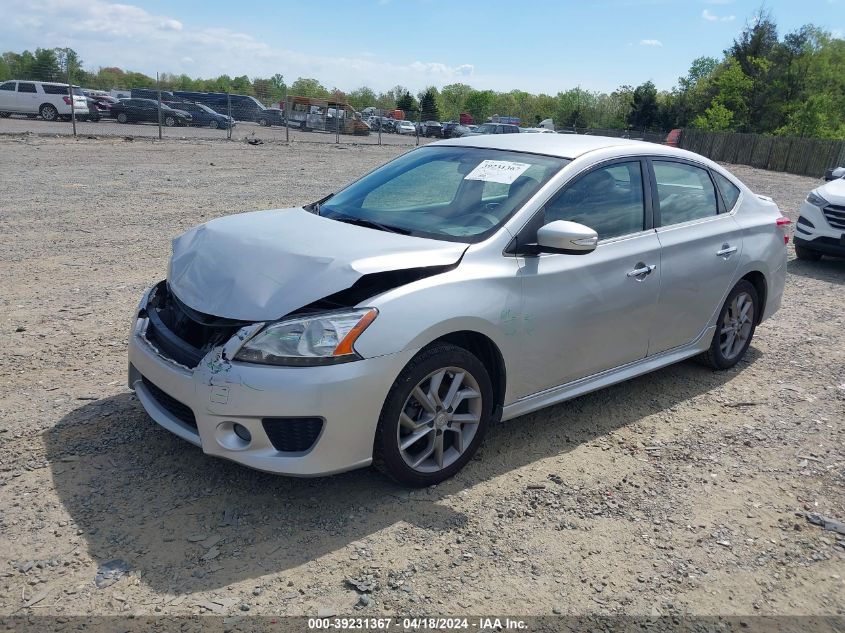 2015 Nissan Sentra Sr VIN: 3N1AB7AP9FY334323 Lot: 39231367