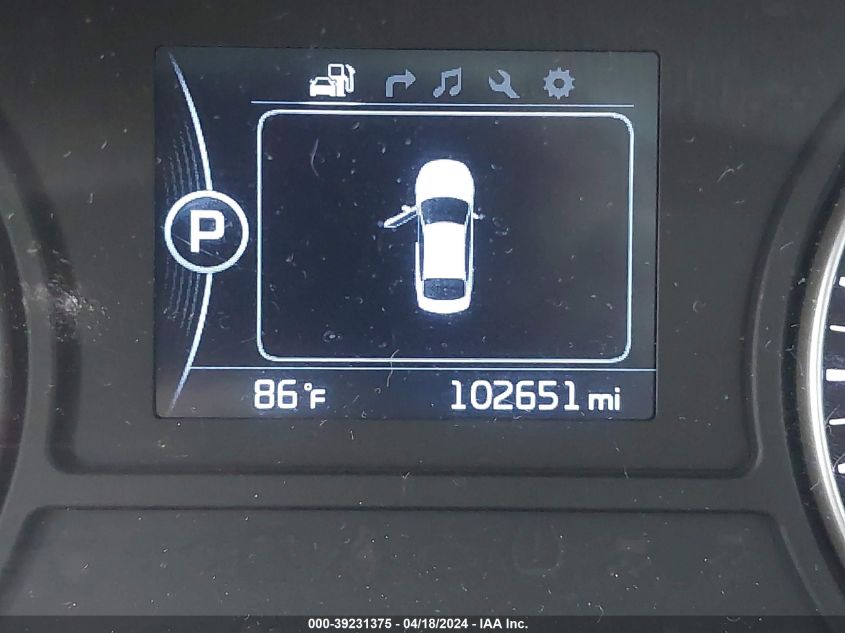 2016 Kia Optima Ex VIN: 5XXGU4L37GG091132 Lot: 39231375