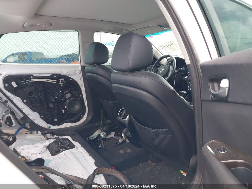 2016 Kia Optima Ex VIN: 5XXGU4L37GG091132 Lot: 39231375