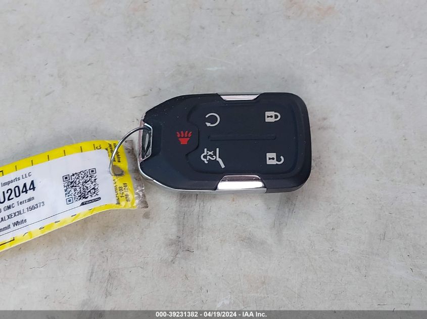 2020 GMC Terrain Awd Denali VIN: 3GKALXEX3LL155373 Lot: 39231382