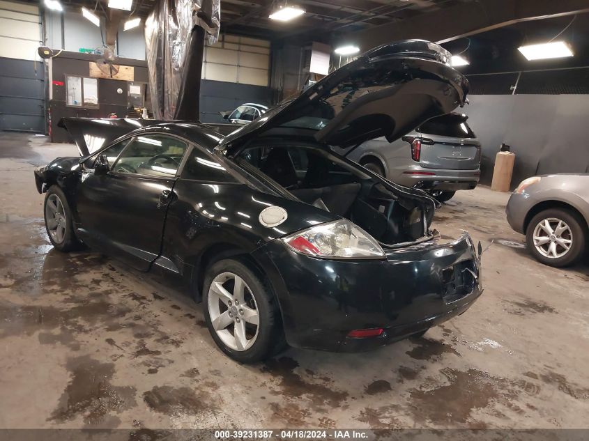 2007 Mitsubishi Eclipse Gs VIN: 4A3AK24F67E011202 Lot: 39258765