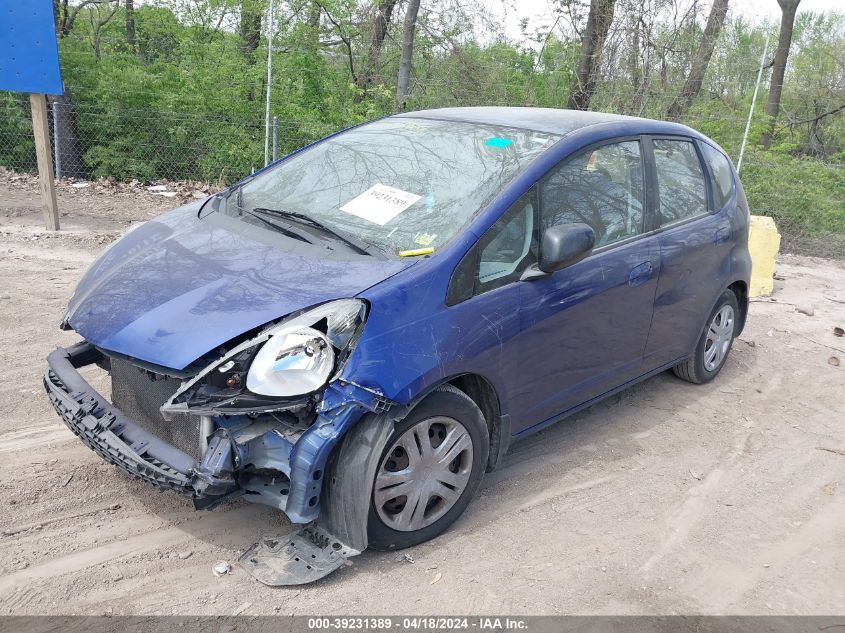 2010 Honda Fit VIN: JHMGE8H21AC007896 Lot: 39231389