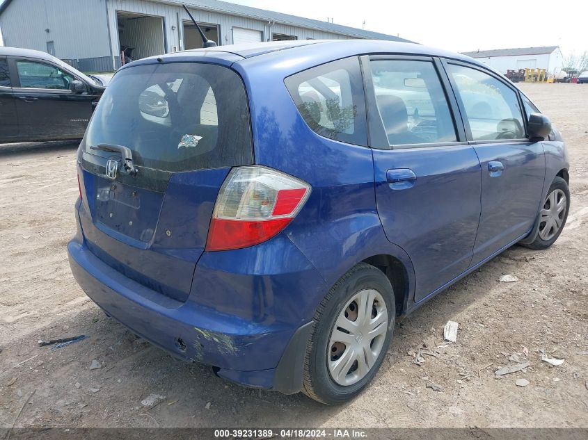 2010 Honda Fit VIN: JHMGE8H21AC007896 Lot: 39231389