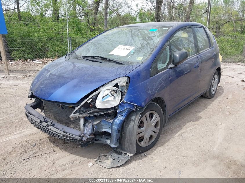 2010 Honda Fit VIN: JHMGE8H21AC007896 Lot: 39231389