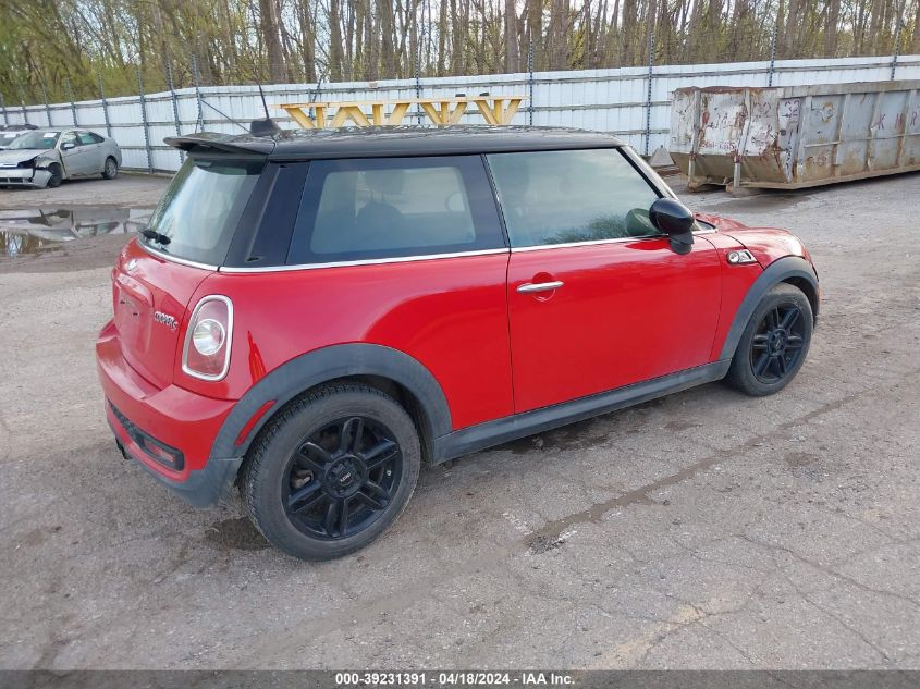 2012 Mini Cooper S VIN: WMWSV3C56CT387771 Lot: 30036418