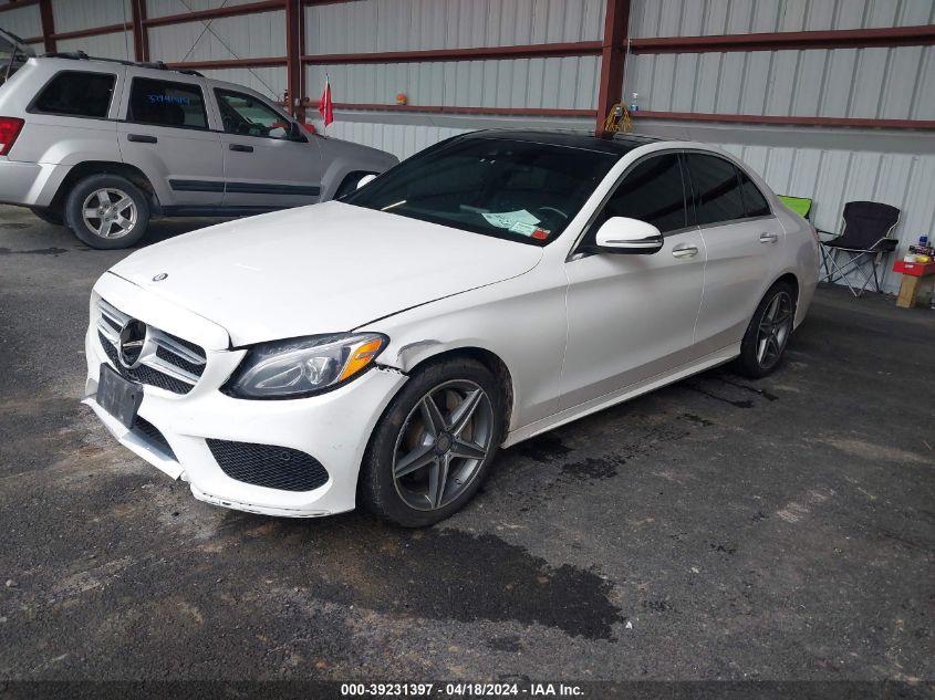 2017 Mercedes-Benz C 300 4Matic/Luxury 4Matic/Sport 4Matic VIN: WDDWF4KB5HR252192 Lot: 39231397