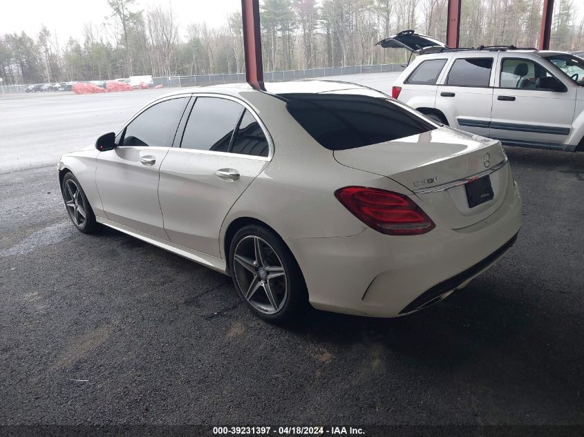 2017 Mercedes-Benz C 300 4Matic/Luxury 4Matic/Sport 4Matic VIN: WDDWF4KB5HR252192 Lot: 39231397