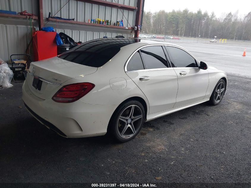 2017 Mercedes-Benz C 300 4Matic/Luxury 4Matic/Sport 4Matic VIN: WDDWF4KB5HR252192 Lot: 39231397