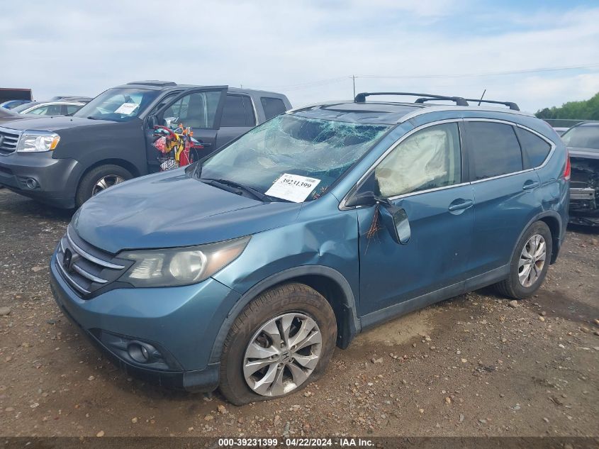 2013 HONDA CR-V EXL - 5J6RM3H70DL014929