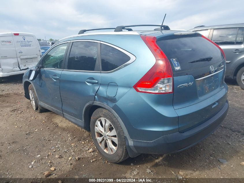 2013 HONDA CR-V EXL - 5J6RM3H70DL014929