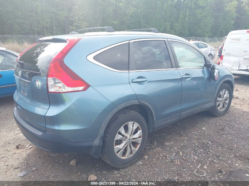 2013 HONDA CR-V EXL - 5J6RM3H70DL014929