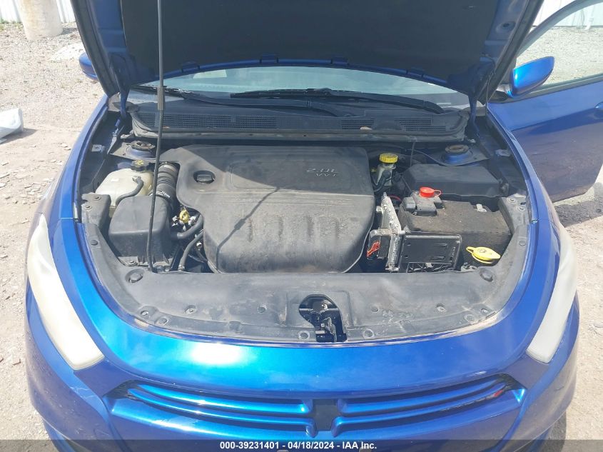 2013 Dodge Dart Sxt VIN: 1C3CDFBA1DD709369 Lot: 39231401