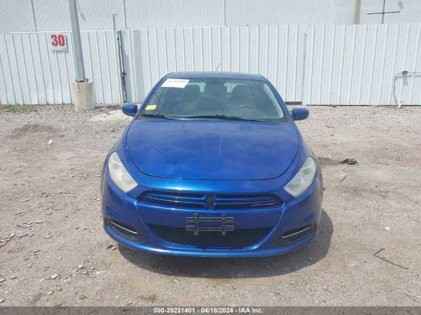 2013 Dodge Dart Sxt VIN: 1C3CDFBA1DD709369 Lot: 39257762