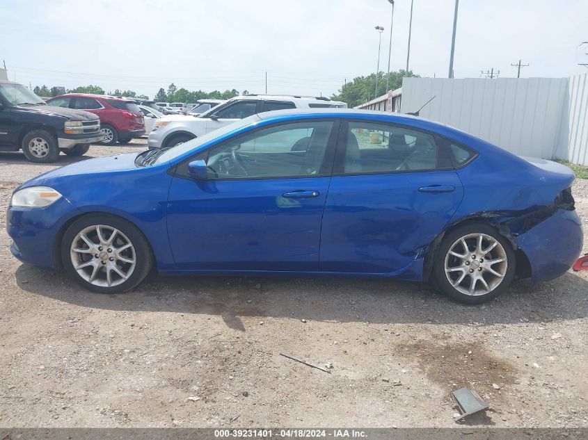 2013 Dodge Dart Sxt VIN: 1C3CDFBA1DD709369 Lot: 39231401