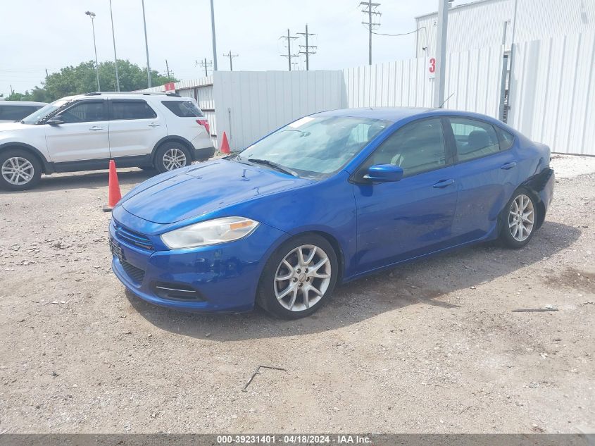 2013 Dodge Dart Sxt VIN: 1C3CDFBA1DD709369 Lot: 39257762