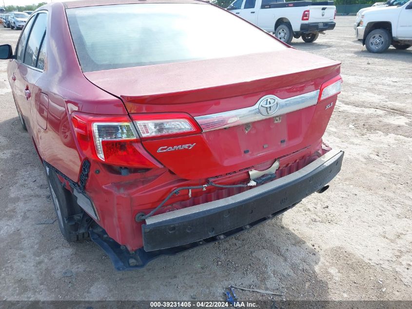 2012 Toyota Camry Xle VIN: 4T4BF1FKXCR251614 Lot: 39231405