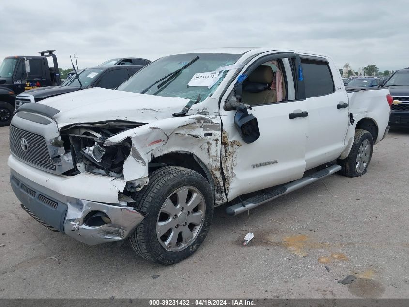 2007 Toyota Tundra Sr5 5.7L V8 VIN: 5TBEV54177S465771 Lot: 39257708