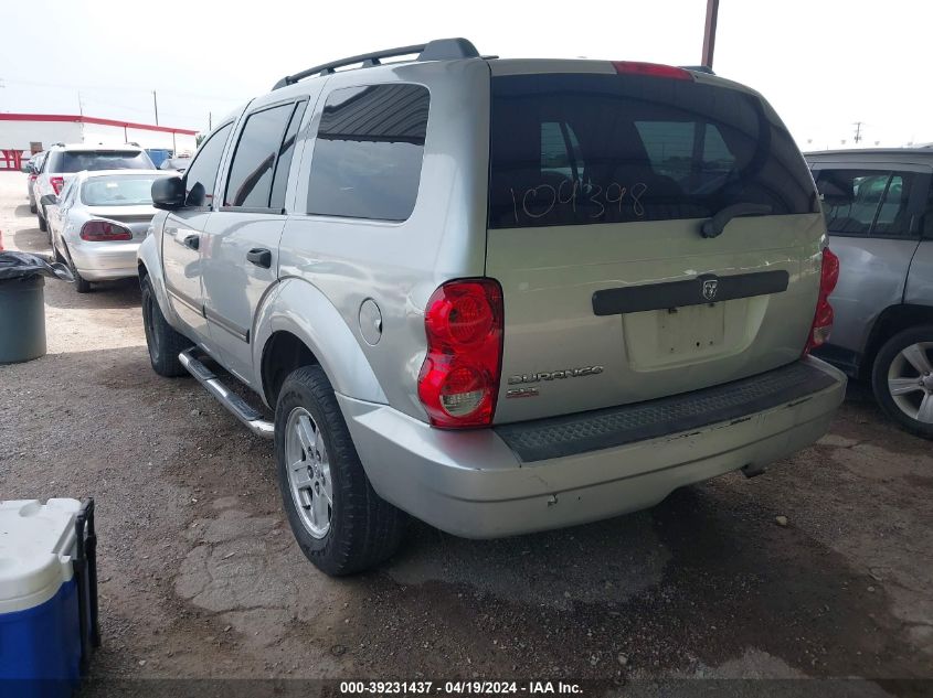 2008 Dodge Durango Slt VIN: 1D8HD48K88F109398 Lot: 39231437