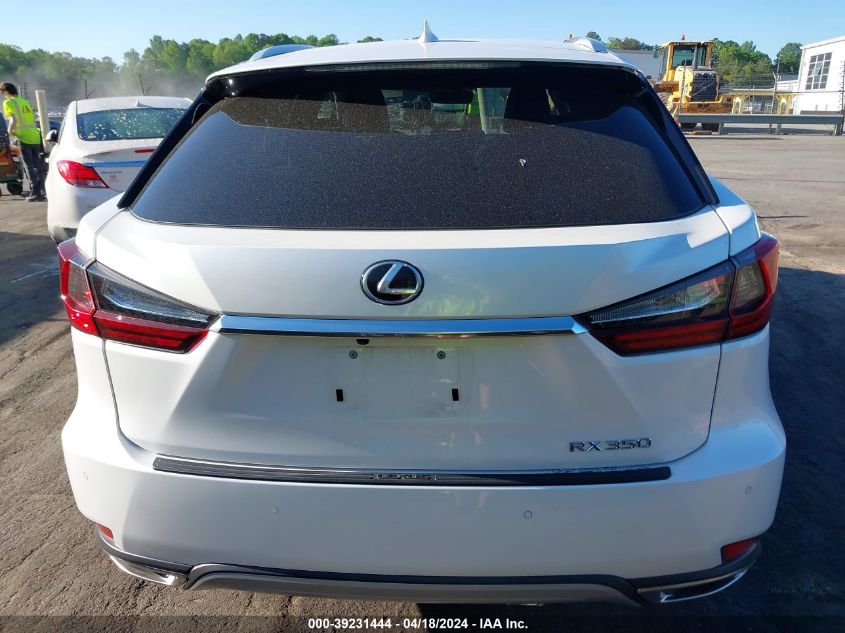 2022 Lexus Rx 350 VIN: 2T2HZMAAXNC243430 Lot: 51237684