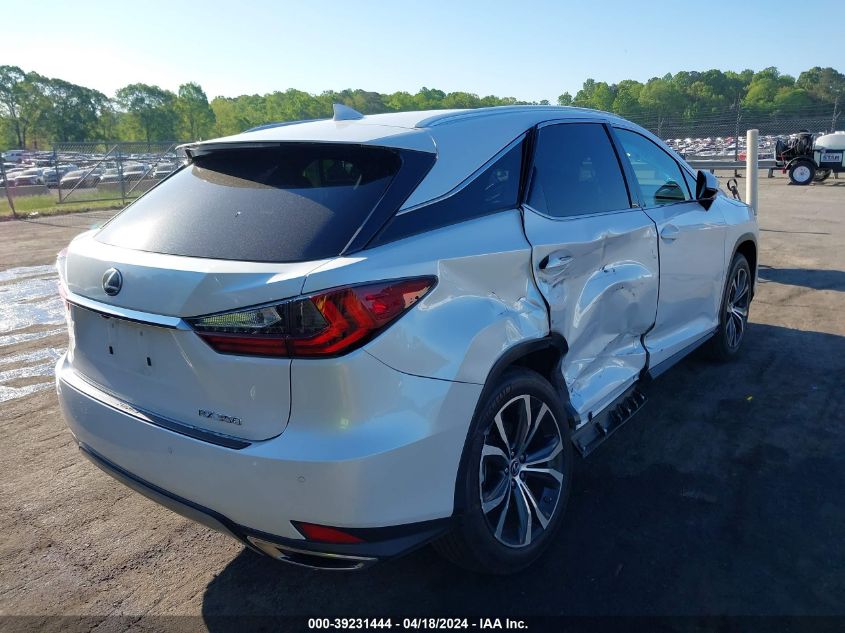 2022 Lexus Rx 350 VIN: 2T2HZMAAXNC243430 Lot: 51237684