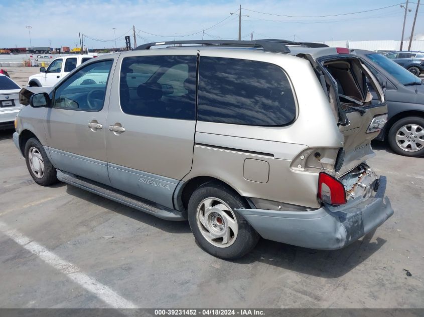 2002 Toyota Sienna Le VIN: 4T3ZF13C12U484017 Lot: 39231452