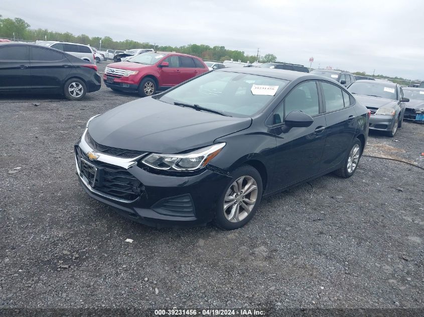 2019 Chevrolet Cruze Ls VIN: 1G1BC5SM6K7130087 Lot: 39255421