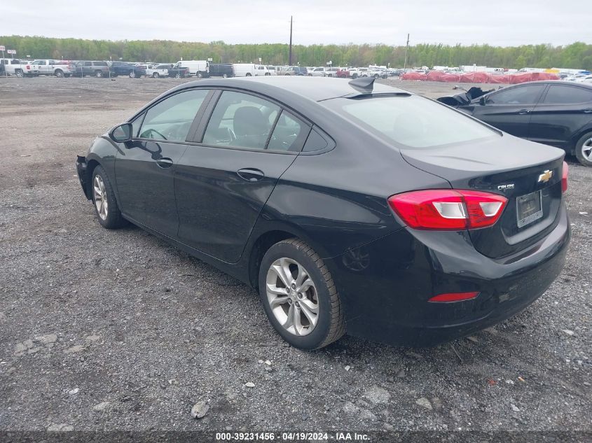 2019 Chevrolet Cruze Ls VIN: 1G1BC5SM6K7130087 Lot: 39255421