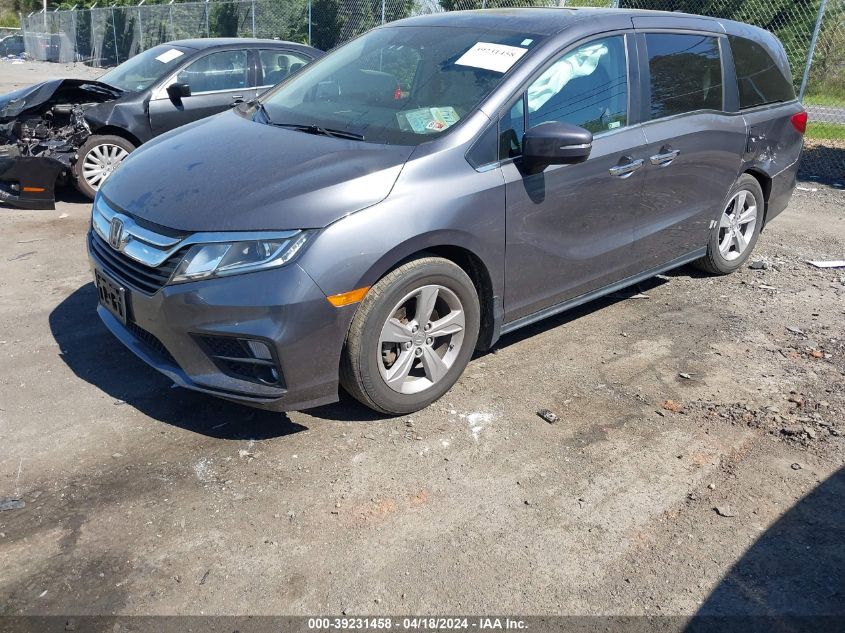 2019 Honda Odyssey Ex-L VIN: 5FNRL6H79KB112965 Lot: 39231458