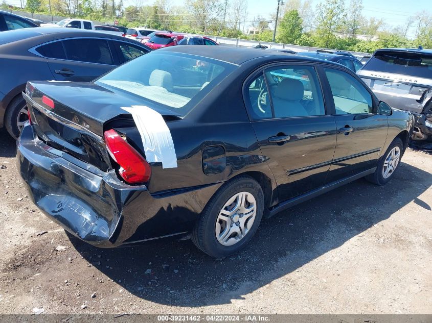 2006 Chevrolet Malibu Ls VIN: 1G1ZS51F56F277310 Lot: 50562624