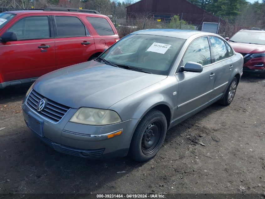 WVWPD63B71P138503 | 2001 VOLKSWAGEN PASSAT