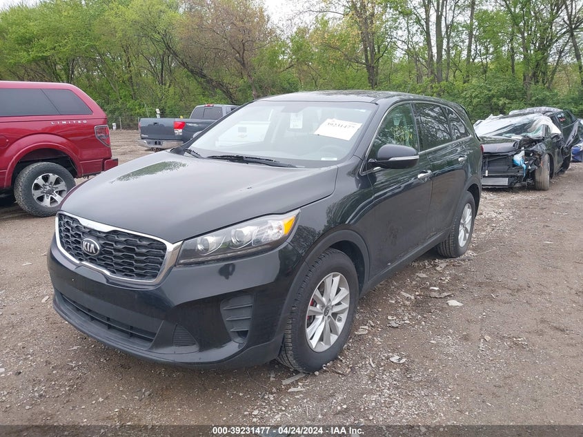 VIN 5XYPG4A54LG613488 2020 KIA SORENTO S