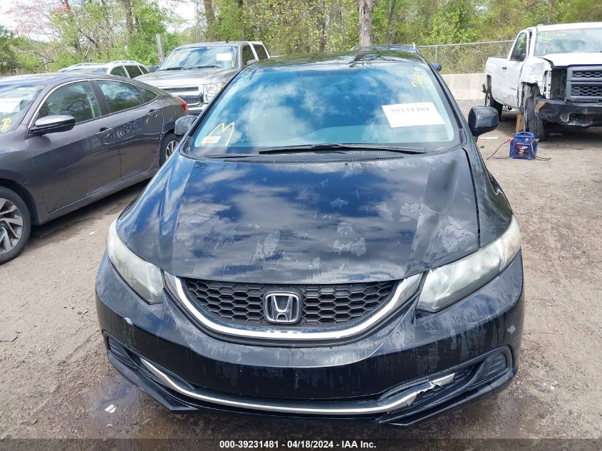 2013 Honda Civic Lx VIN: 19XFB2F53DE094911 Lot: 39231481