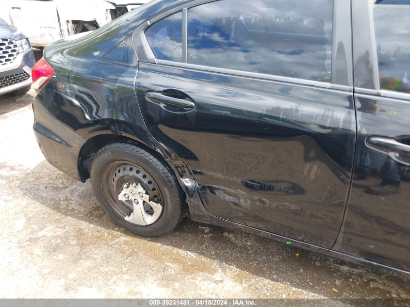 2013 Honda Civic Lx VIN: 19XFB2F53DE094911 Lot: 39231481