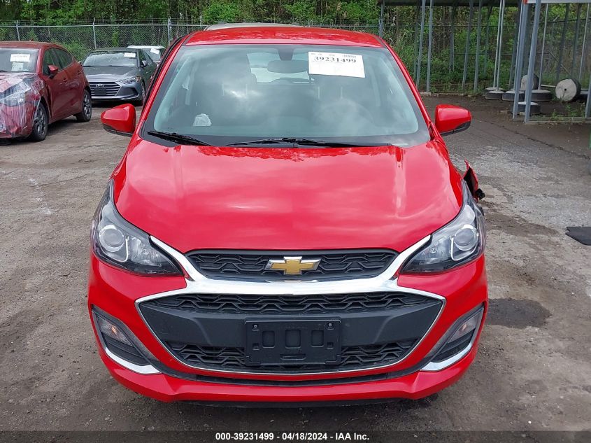 2021 Chevrolet Spark Fwd 1Lt Automatic VIN: KL8CD6SA7MC717633 Lot: 39258667