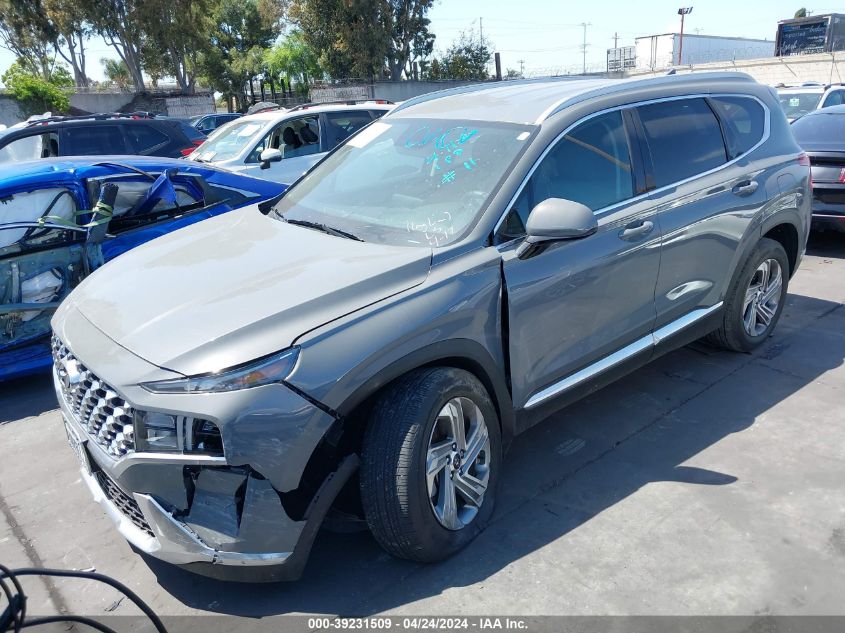 2021 Hyundai Santa Fe Sel VIN: 5NMS24AJ9MH331957 Lot: 49869674