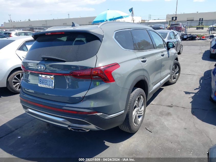 2021 Hyundai Santa Fe Sel VIN: 5NMS24AJ9MH331957 Lot: 49869674