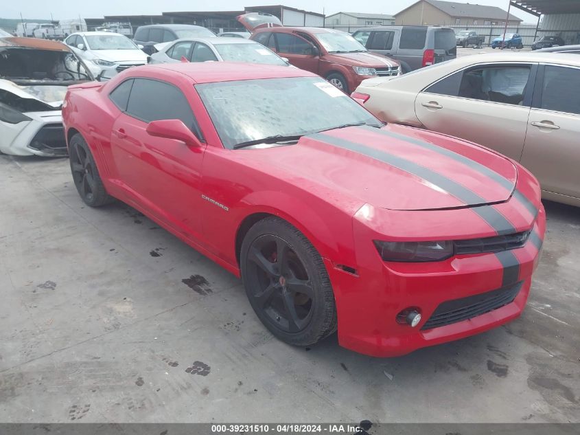 2014 Chevrolet Camaro 1Lt VIN: 2G1FB1E33E9301753 Lot: 39231510