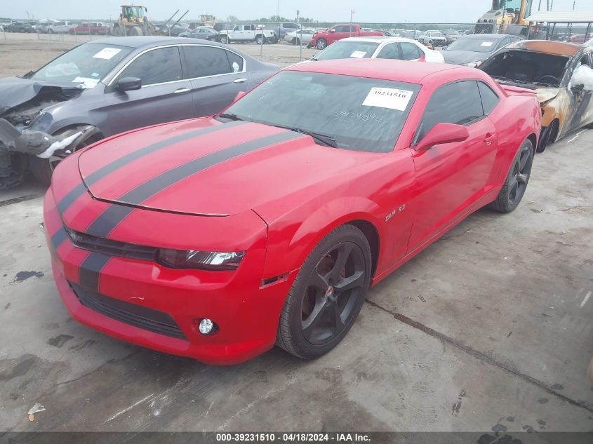 2014 Chevrolet Camaro 1Lt VIN: 2G1FB1E33E9301753 Lot: 39231510