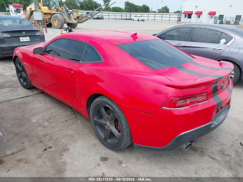 2014 Chevrolet Camaro 1Lt VIN: 2G1FB1E33E9301753 Lot: 39231510