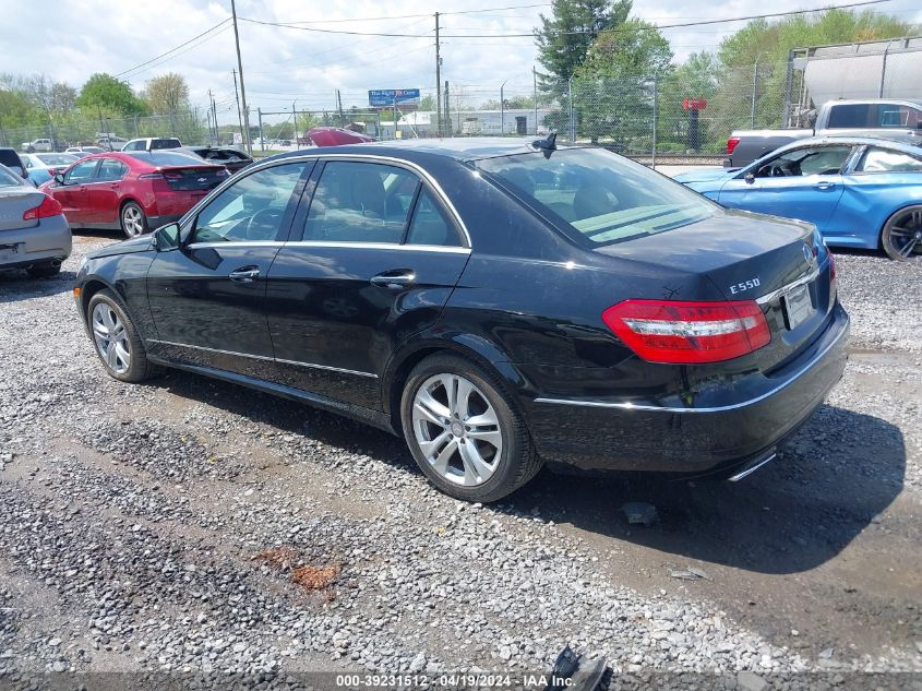 2011 Mercedes-Benz E 550 4Matic VIN: WDDHF9AB5BA404100 Lot: 39253399