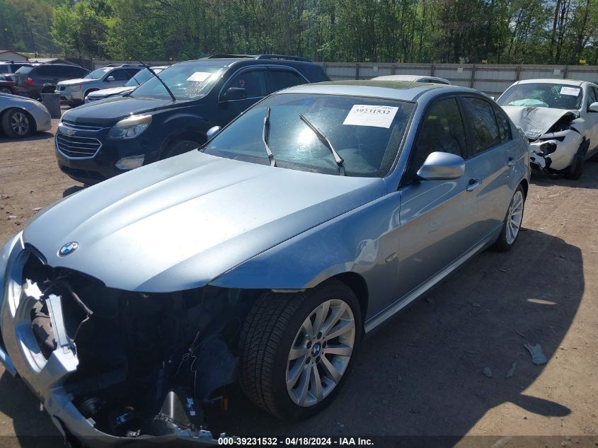 2011 BMW 328I VIN: WBAPH7G52BNM54609 Lot: 39231532