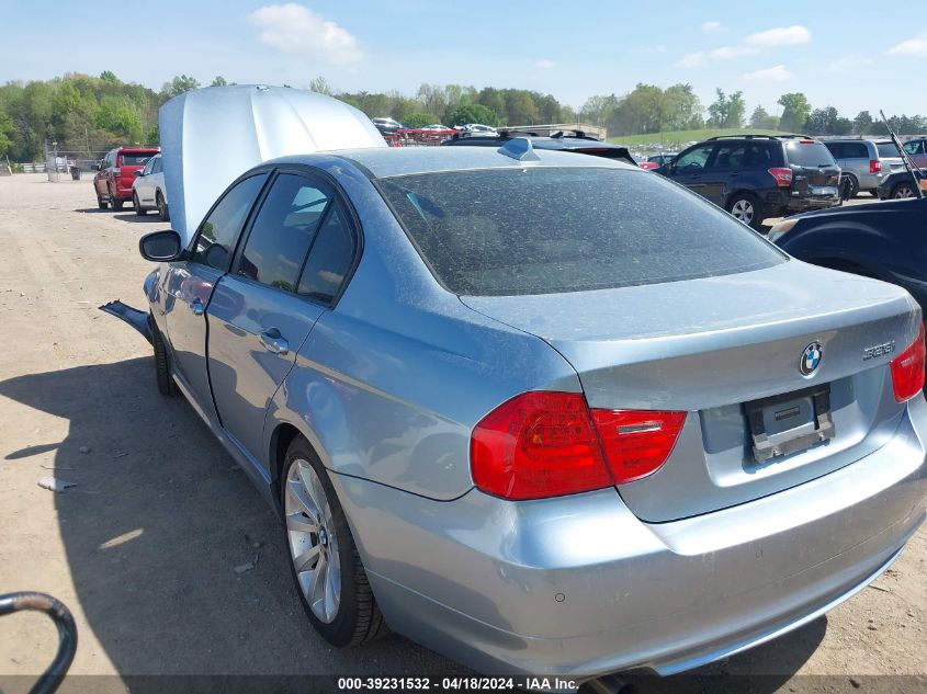 2011 BMW 328I VIN: WBAPH7G52BNM54609 Lot: 39231532