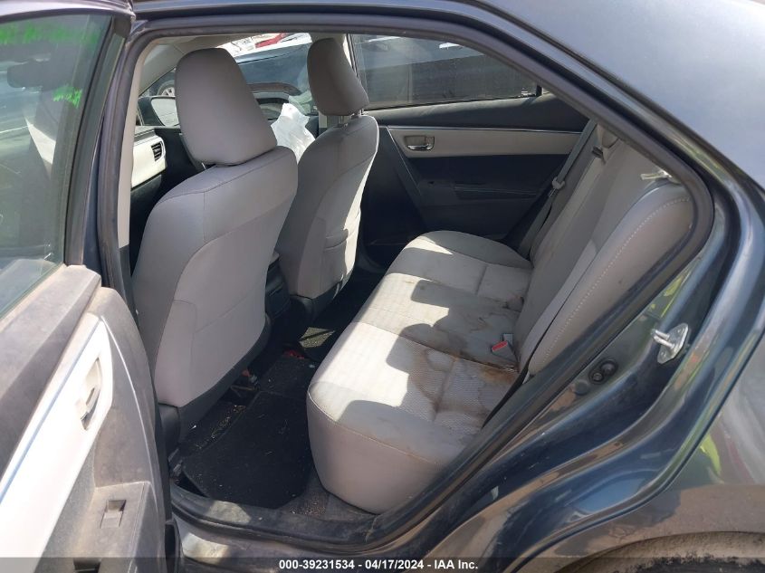 2015 Toyota Corolla Le VIN: 2T1BURHEXFC353202 Lot: 20153581