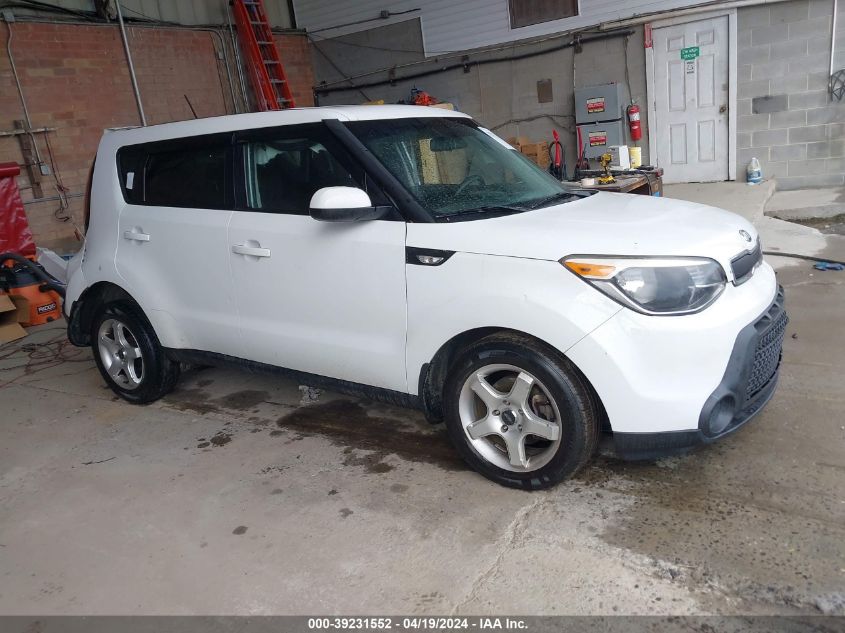2014 Kia Soul VIN: KNDJN2A27E7004143 Lot: 39231552