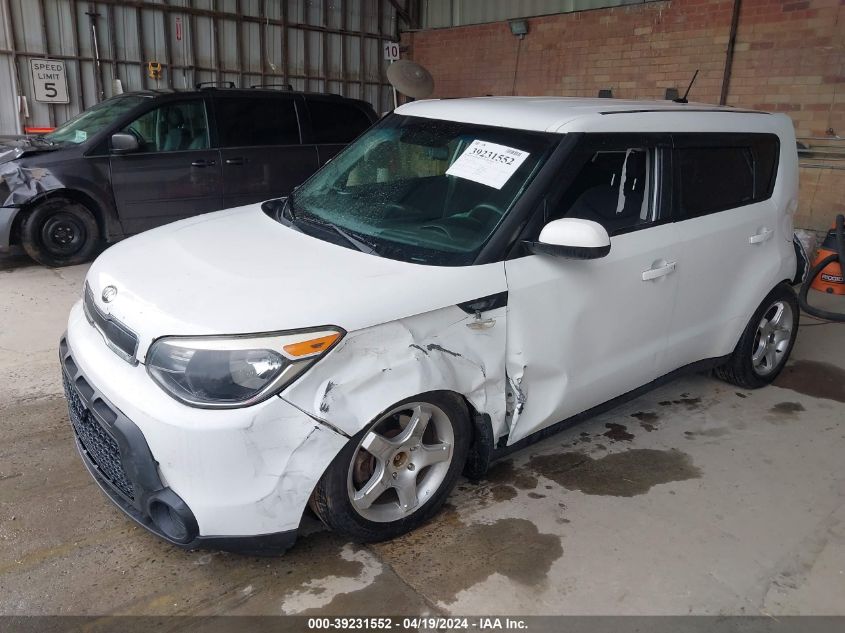 2014 Kia Soul VIN: KNDJN2A27E7004143 Lot: 39231552