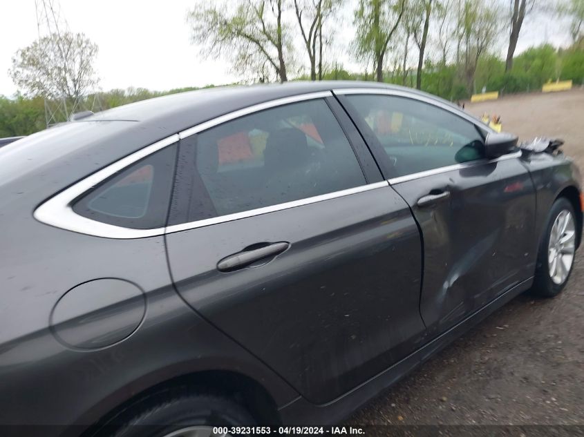 2015 Chrysler 200 Limited VIN: 1C3CCCAB7FN543271 Lot: 39231553