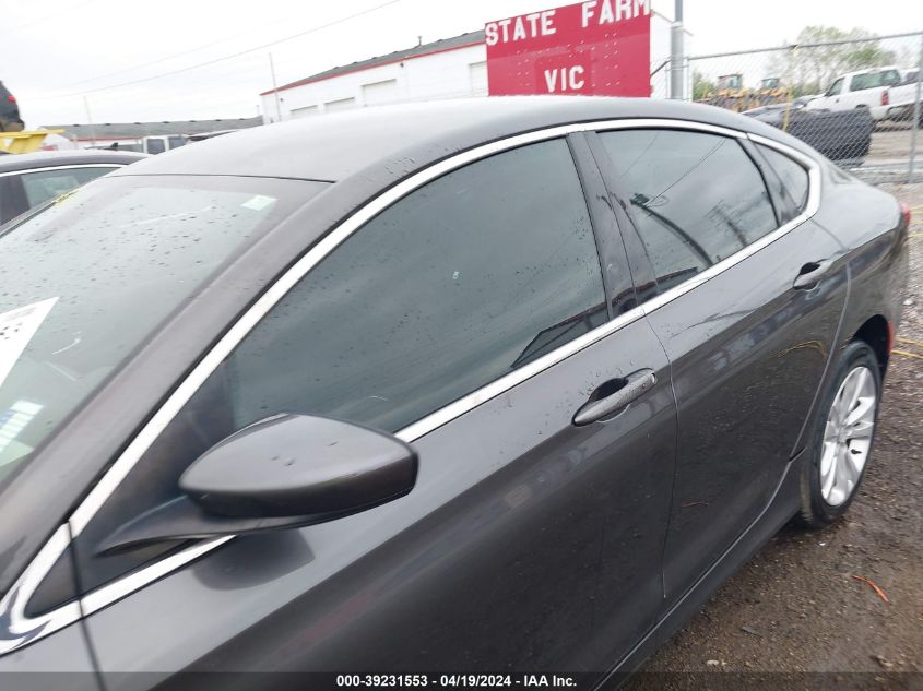 2015 Chrysler 200 Limited VIN: 1C3CCCAB7FN543271 Lot: 39231553